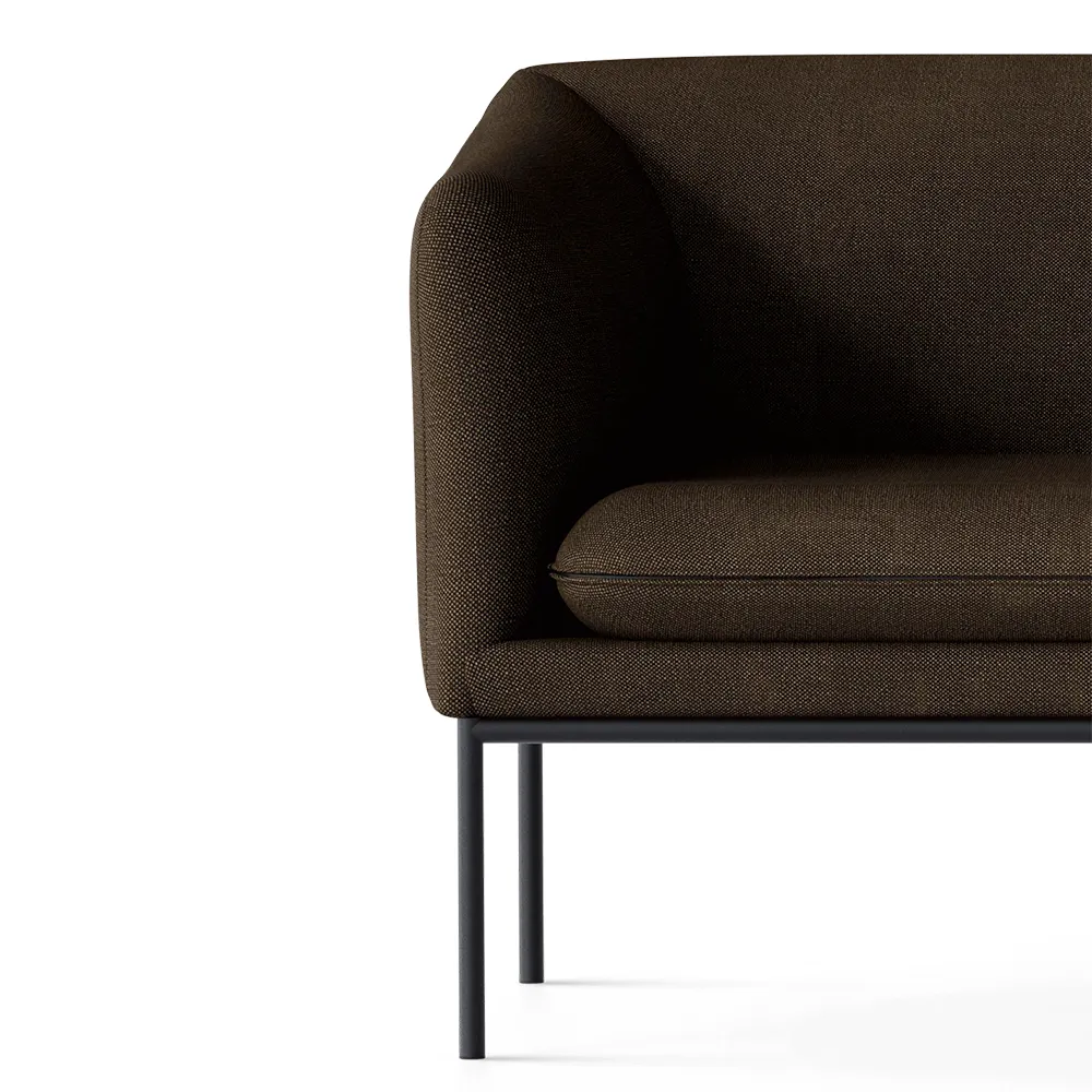 Sofa 3-Seater Turn Hallingdal Dark Brown