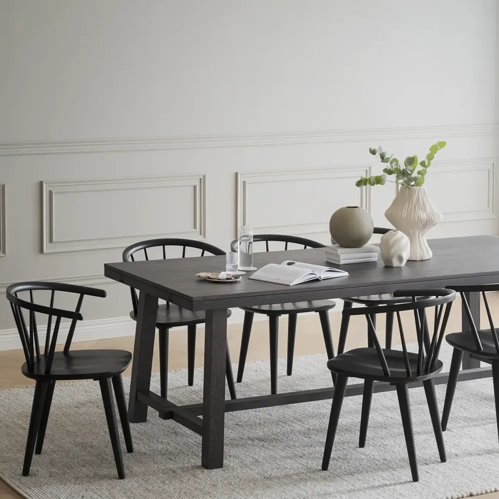 Carmen dining chair black