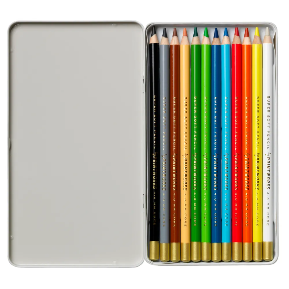 12 Colour pencils - Classic
