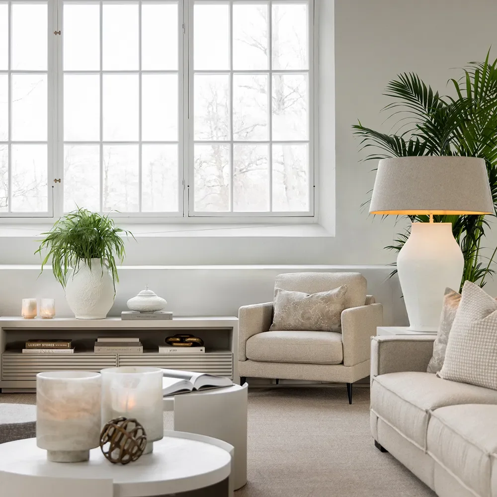 FIORA Table lamp-Ivory