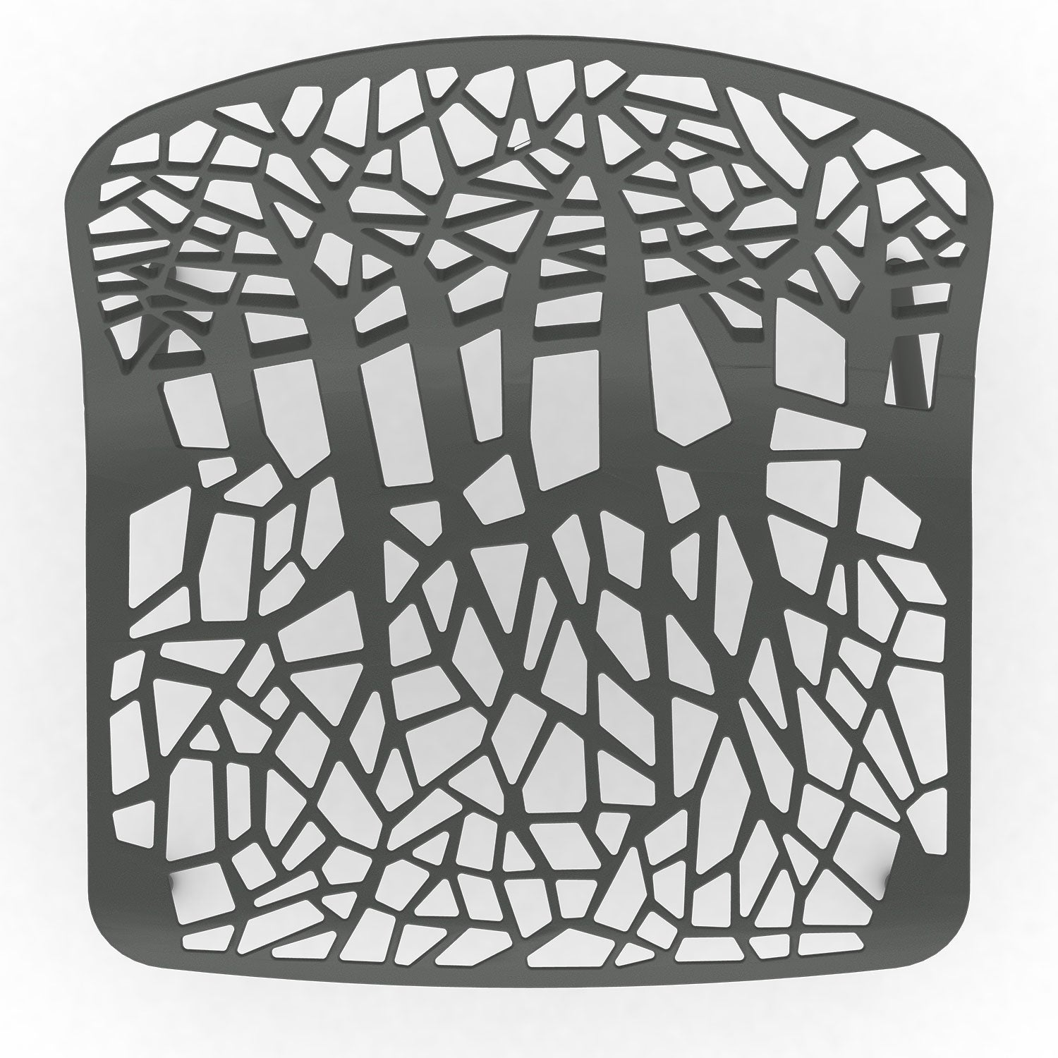 Forest lounge chair Metallic Grey