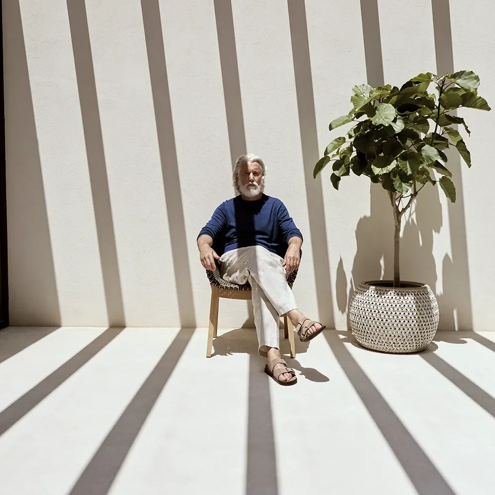 CALADIO armchair DF3 teak 0205 salak 0240