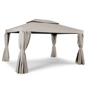 Luxor pavilion 300x400 cm sand aluminum