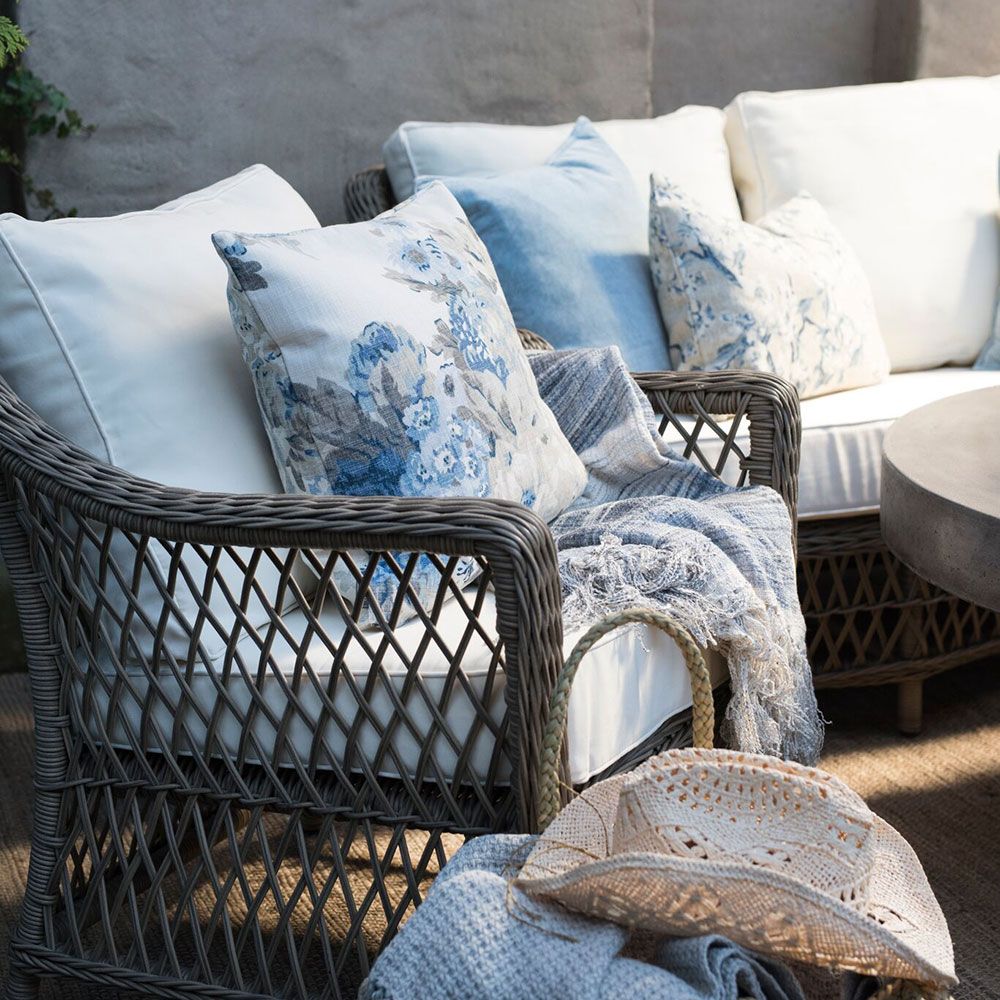 Marbella sofa vintage rattan excl. cushion