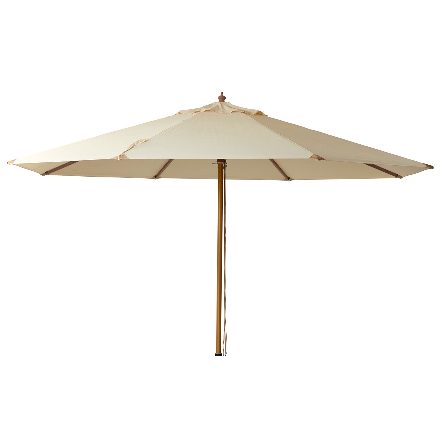 Lizzano parasol 400 cm wooden frame off white