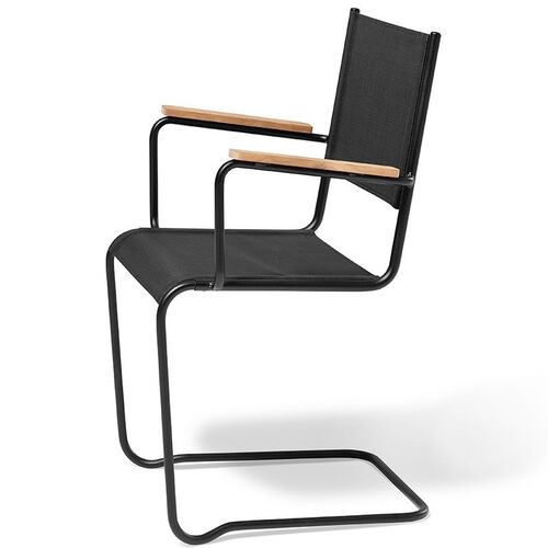 Summer 52 armchair black/teak InOut Form