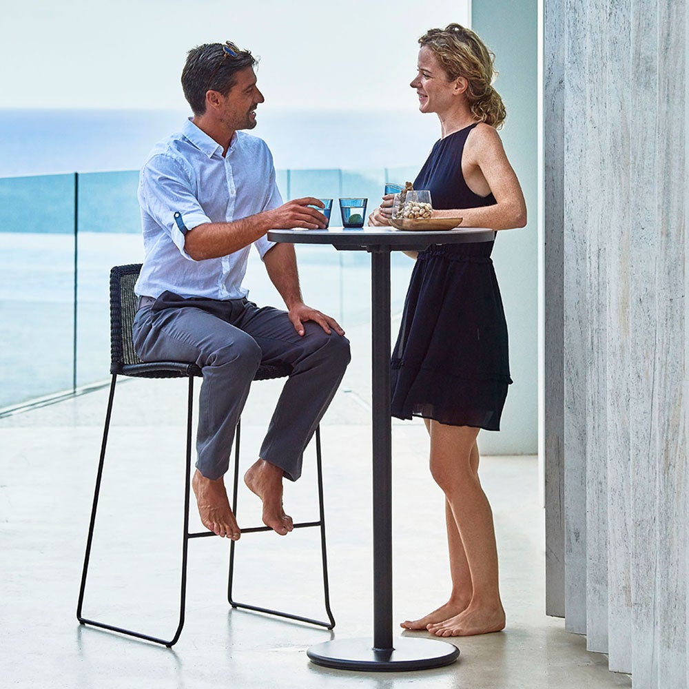 Breeze Barstool Black