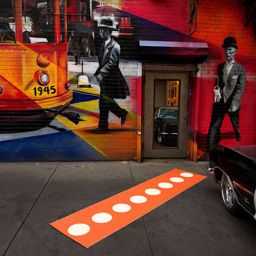 Vera Carpet 70x375 cm storm/vanilla