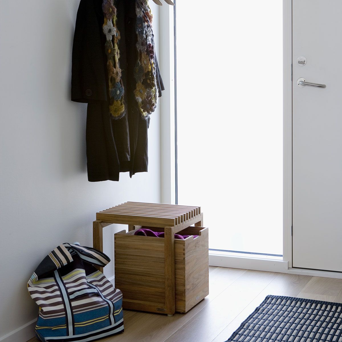 Cutter drawer low Teak