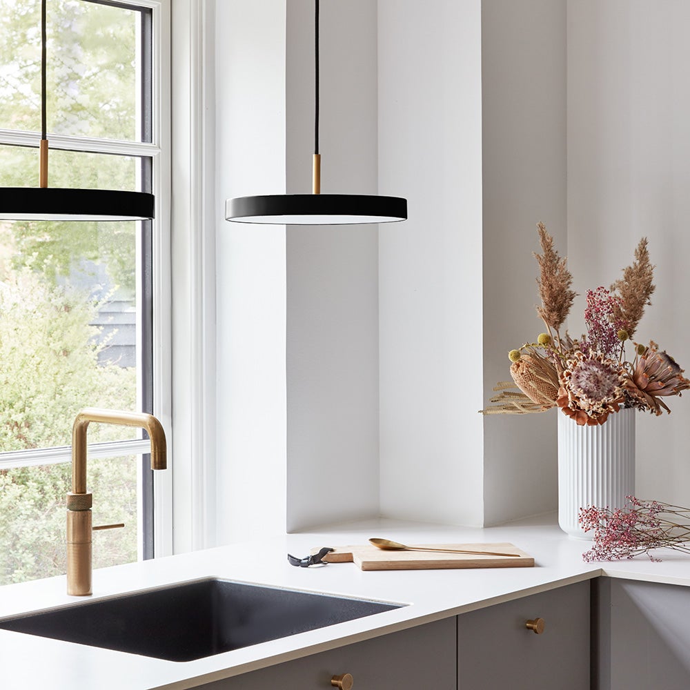 Asteria Pendant lamp Mini Ø31 cm Black