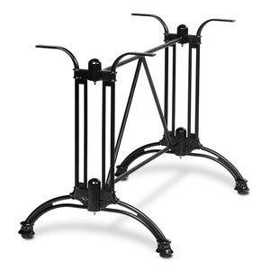 Palma Rectangular Table Stand Black