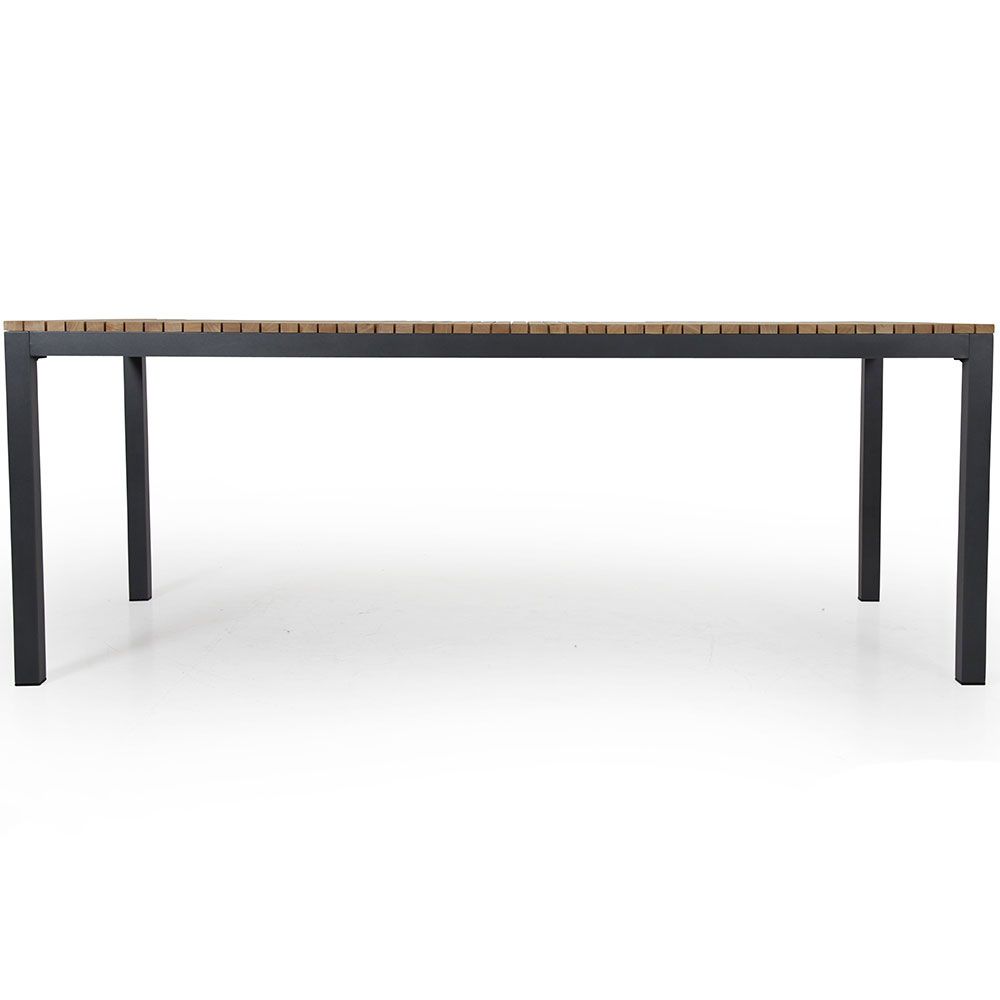 Zalongo dining table 100x200 cm natural/grey