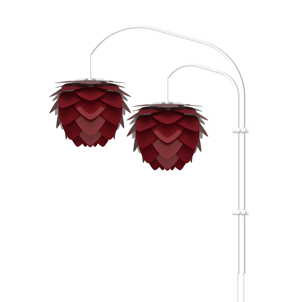 Aluvia Lampshade Ø40 cm Ruby Red