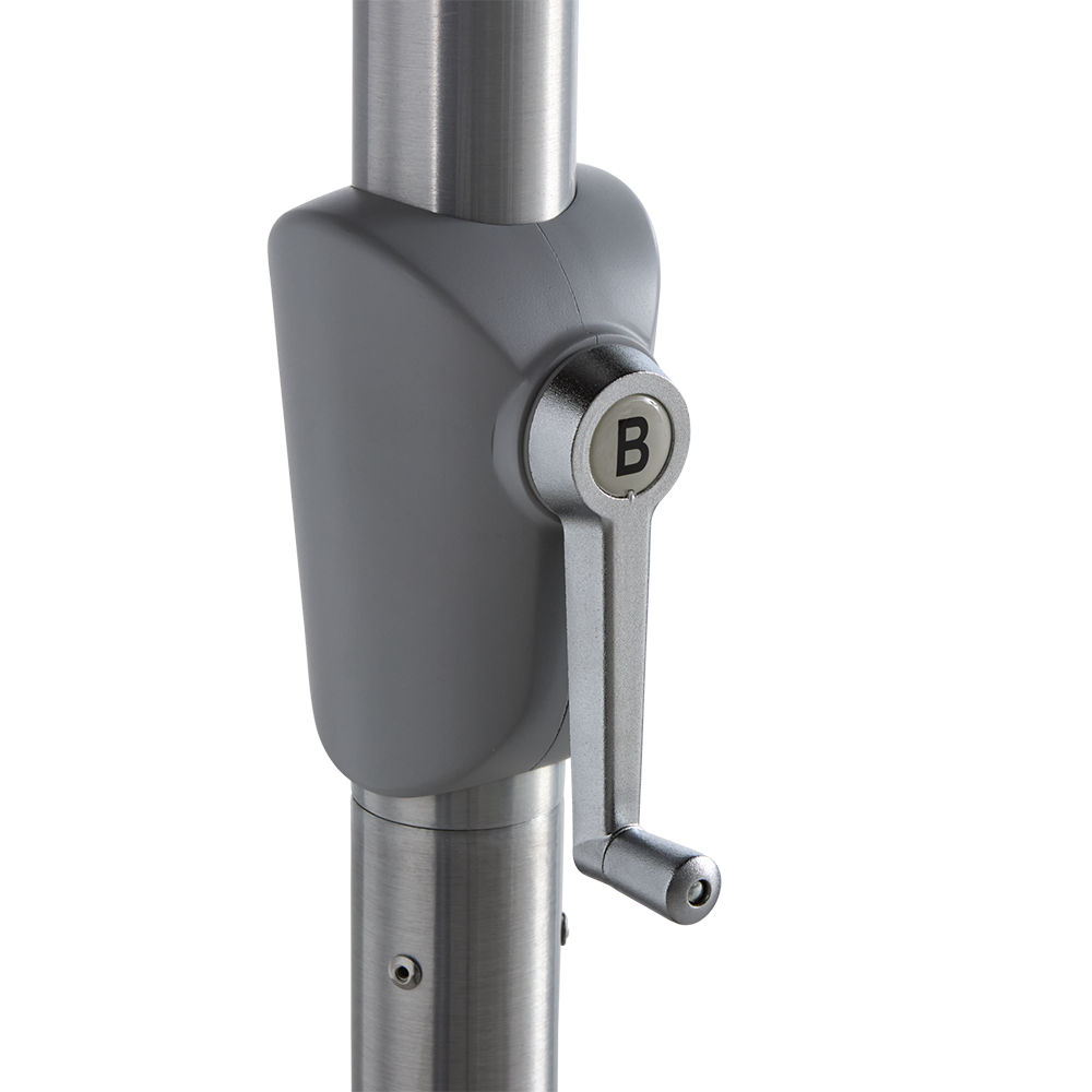 ABRIOLA - Parasol Ø270 cm - Taupe