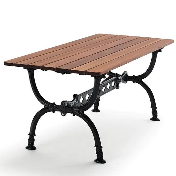 Table Byarum / g:black / w:oiled mah. Byarum Mill