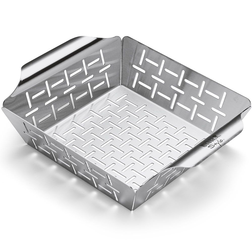 Deluxe grill tin vegetables small steel