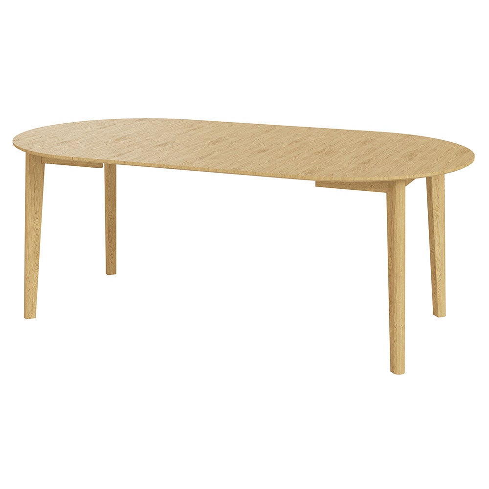 Sm120 Table Oak Solid Natural Oil 102X74cm