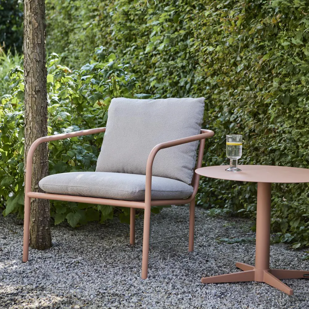 Bendt Armchair Teddy Beige/Peach