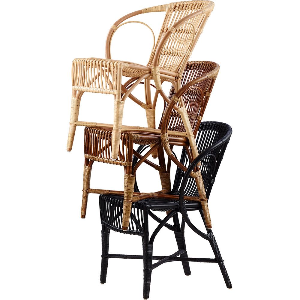 Robert rattan chair Antique