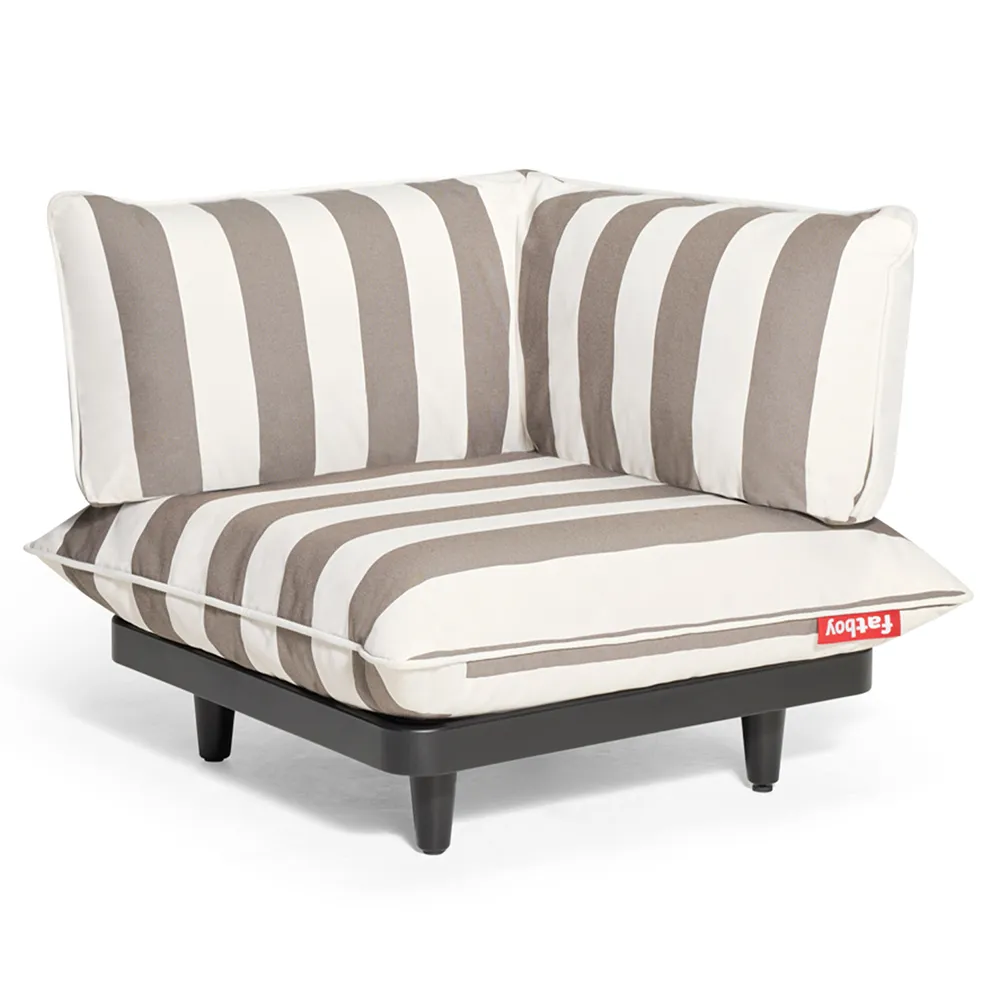 Paletti Corner Seat Left Stripe Cacao