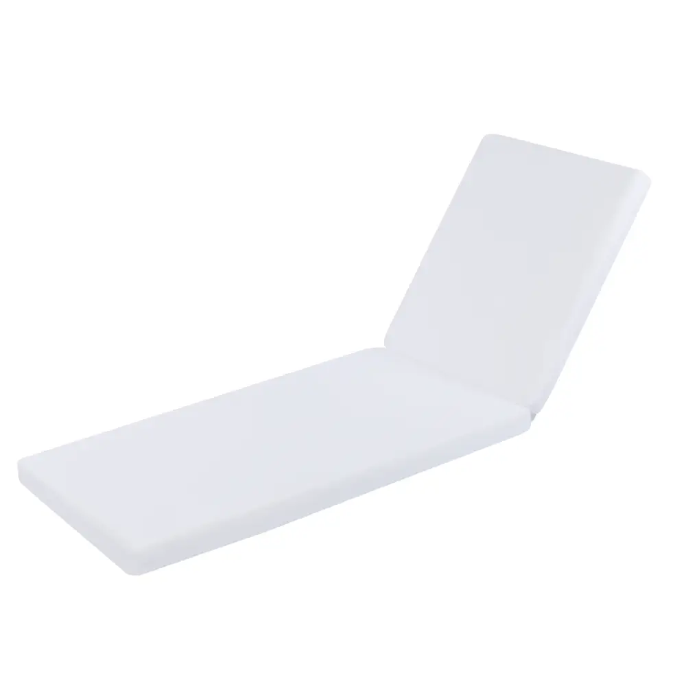 Bålamöllan sun lounger cushion white
