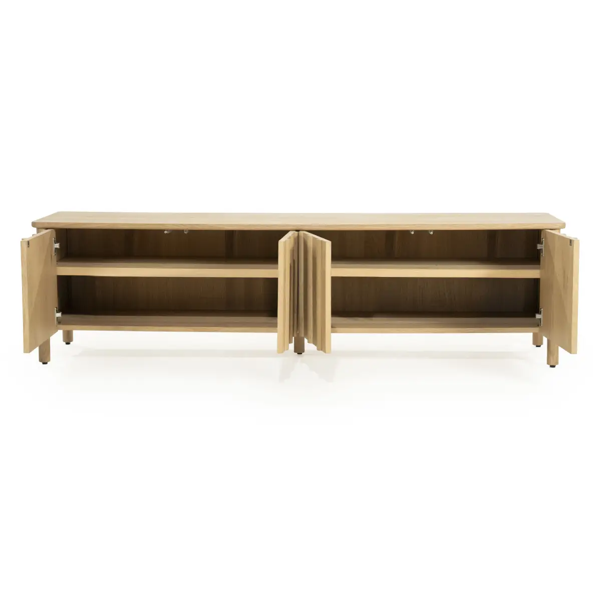Jake 4 drs. TV cabinet - natural