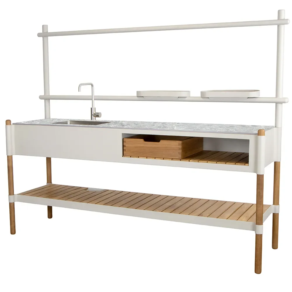 Sticks storage box Teak