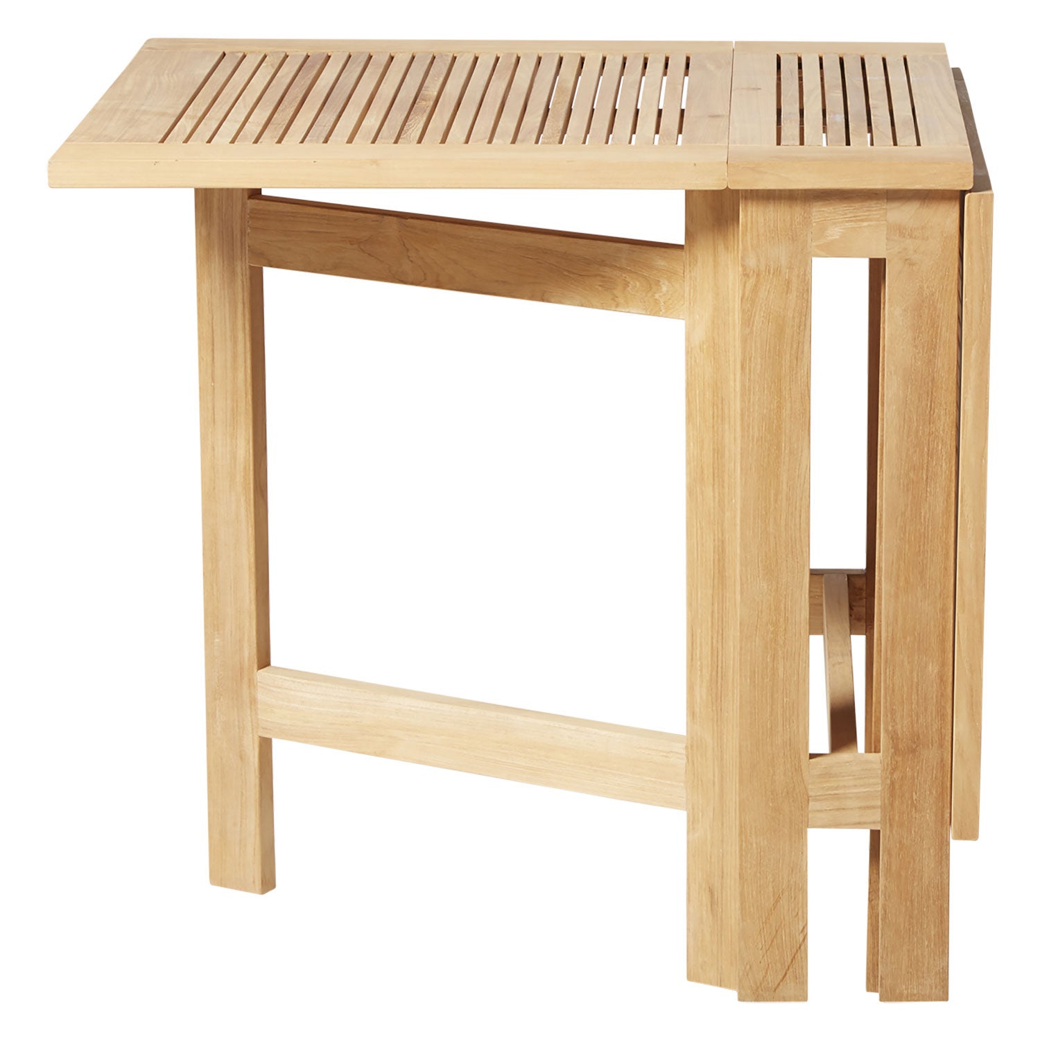 Butterfly balcony table 65x130 cm teak