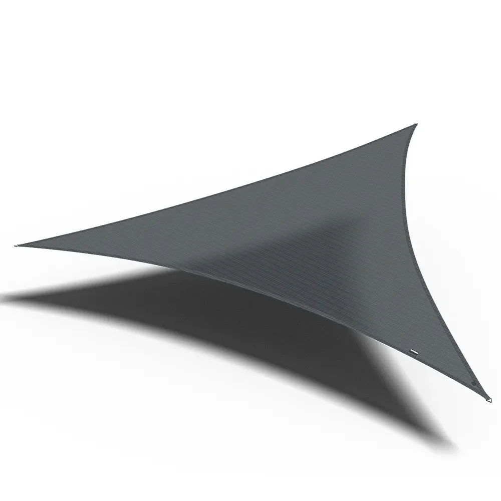Coolfit solar sail triangular 500x500cm anthracite