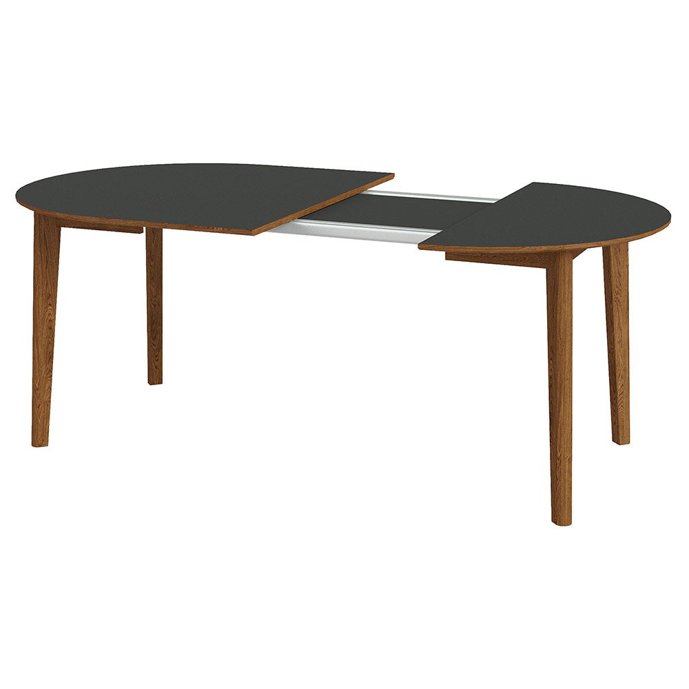 Sm120 Table Walnut Oil/Black Nano Laminate 102X74cm