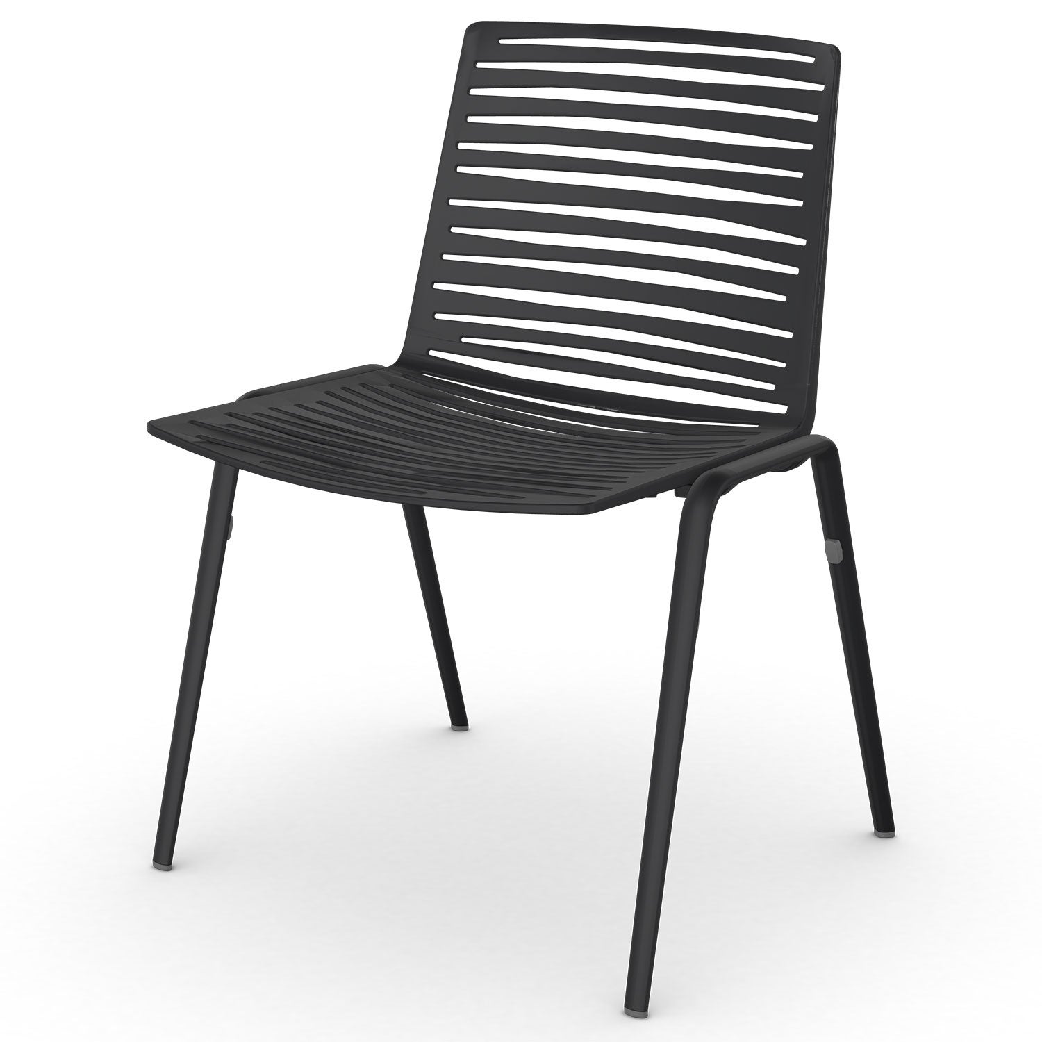 Zebra dining chair Black