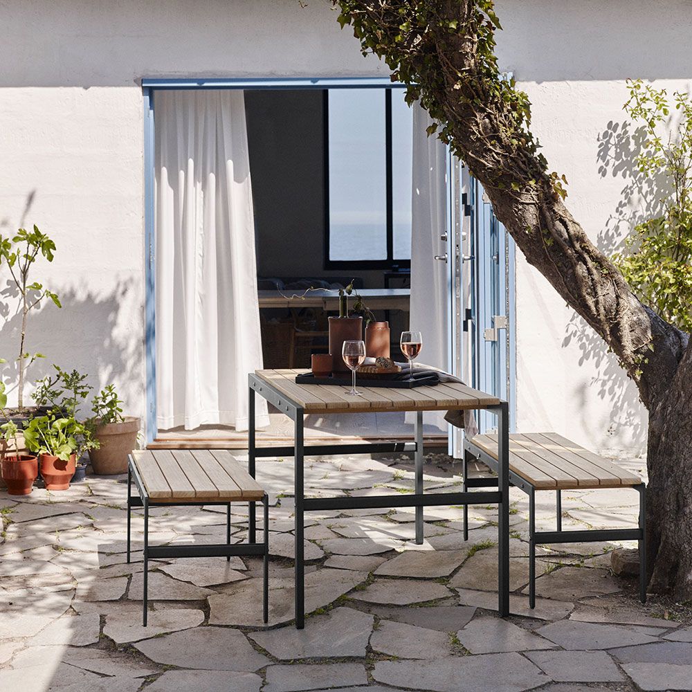 Reform Bench 110 cm Forest green