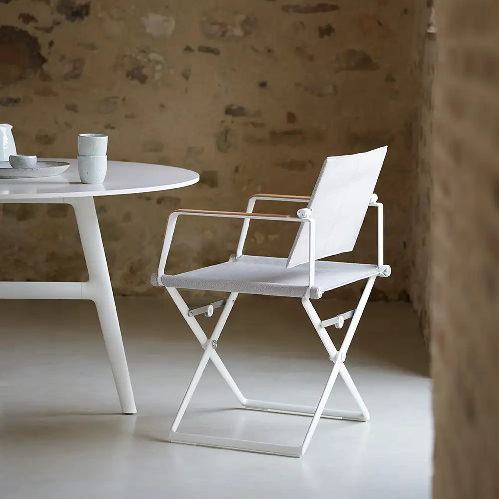 Seax armchair White/Dove