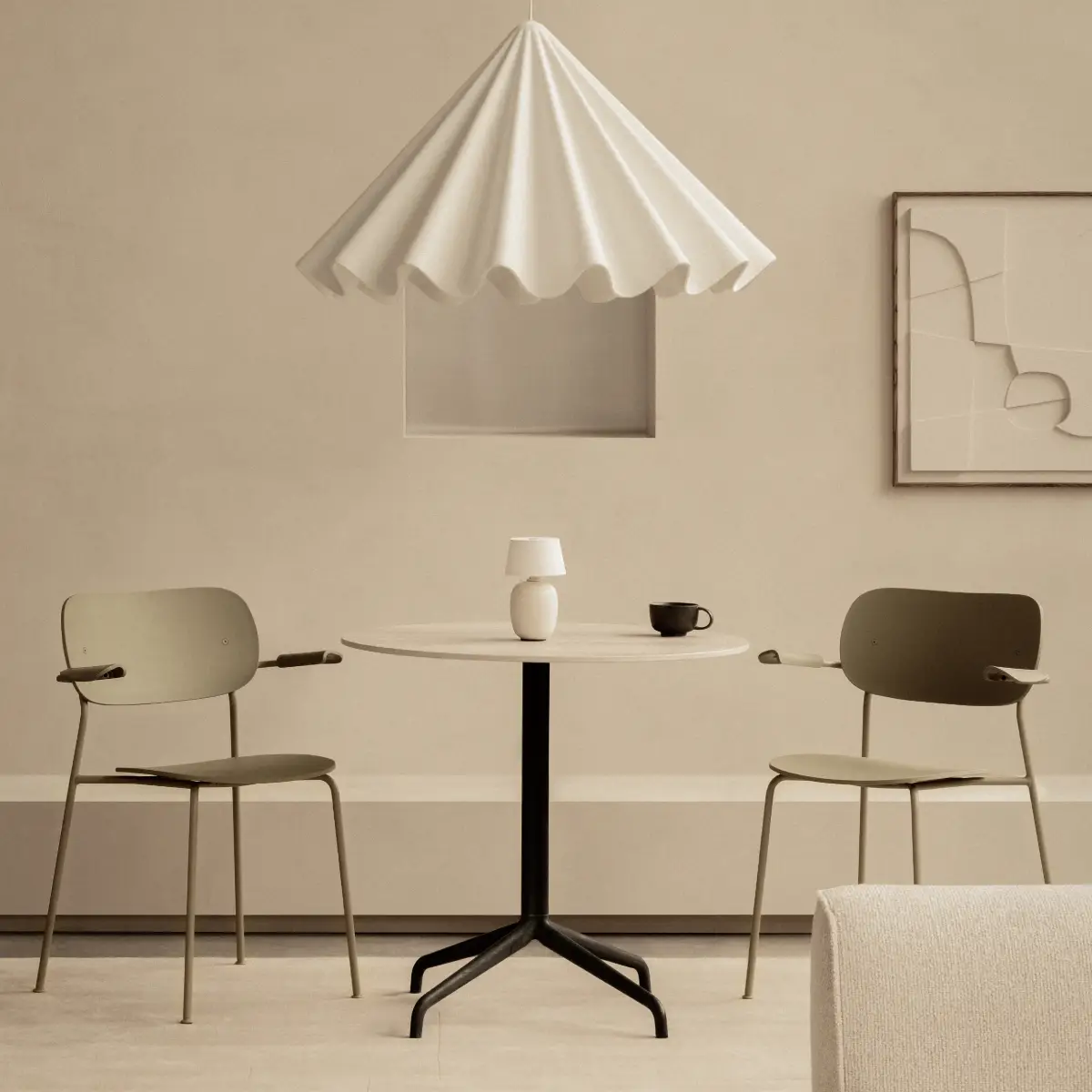 Dancing Ceiling Light Off-white Ø95 cm