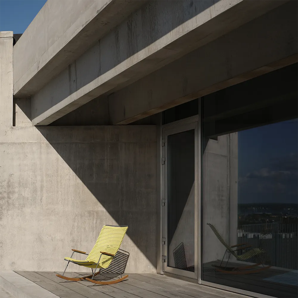 CLICK rocking chair Lemon zest