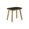 Paff Side Table Oak/Green Marble