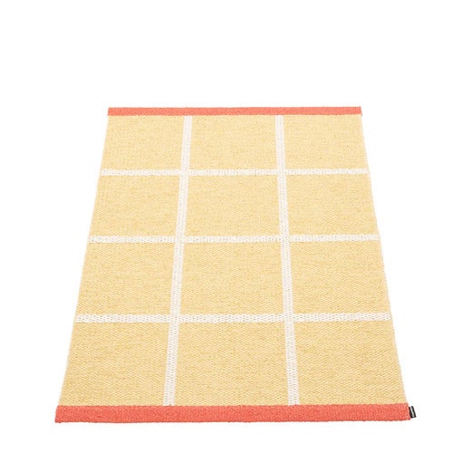 Woven Rug Criss Pop Pale Yellow