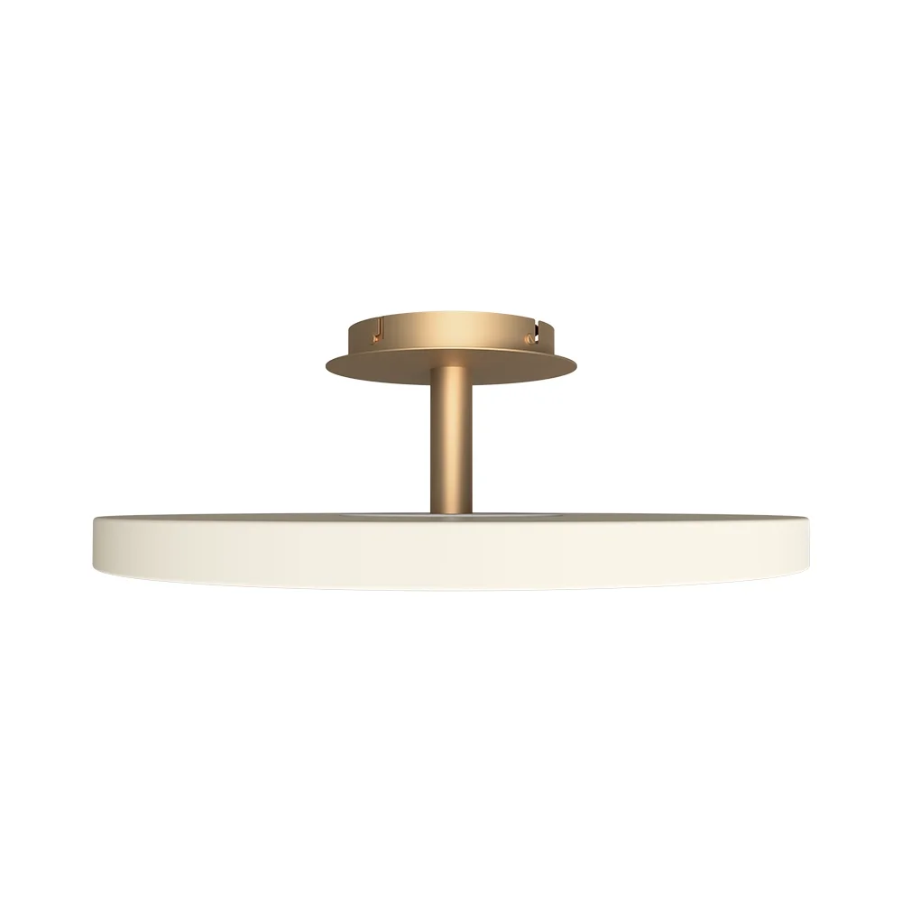 Asteria Up Ceiling lamp L Ø60 cm Pearl White