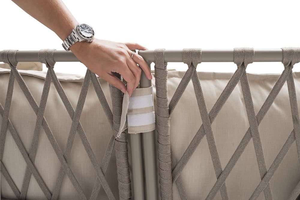 Jet Set Sofa Beige incl. cushions 