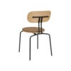 Curious Dining Chair Oak/Black Metal Sugar Brown