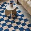 Washable Rug Mara Deep Blue