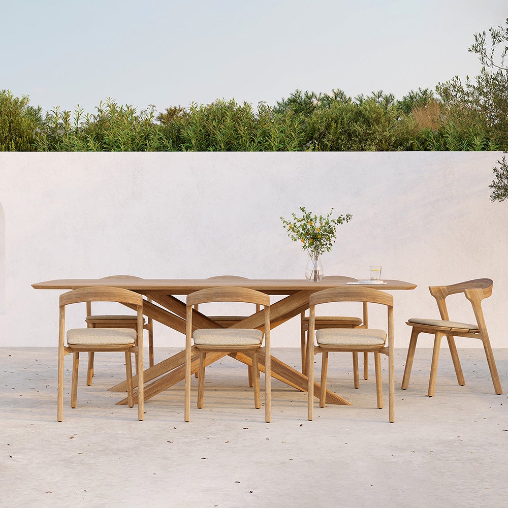 Mikado Dining Table 240x108 cm Teak