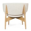 Herman Lounge Chair Boucle - Oak/Off-white