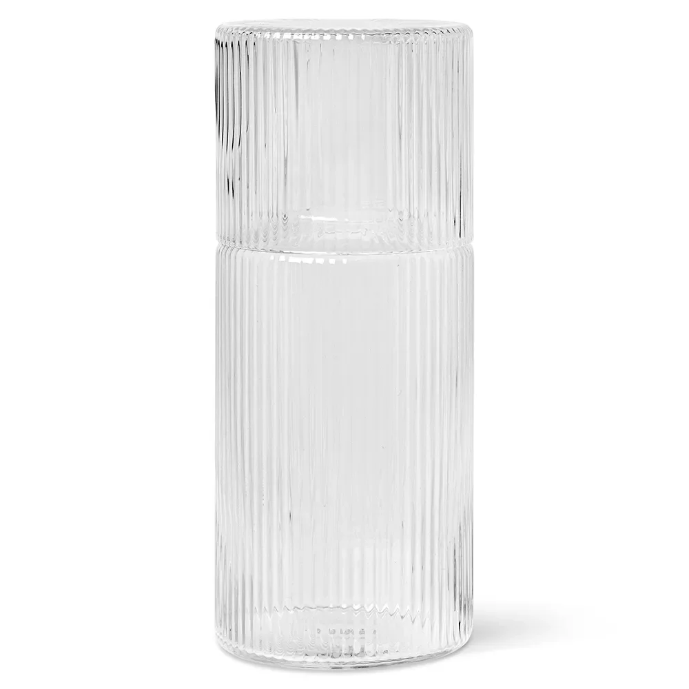 Ripple Small Carafe Set - Clear