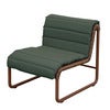 Al Dente lounge chair Weave Desert red