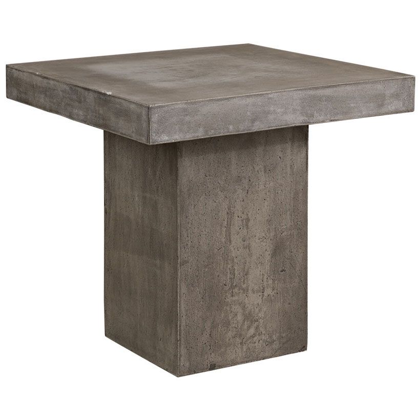 Campos Dining Table 80X80 Concrete