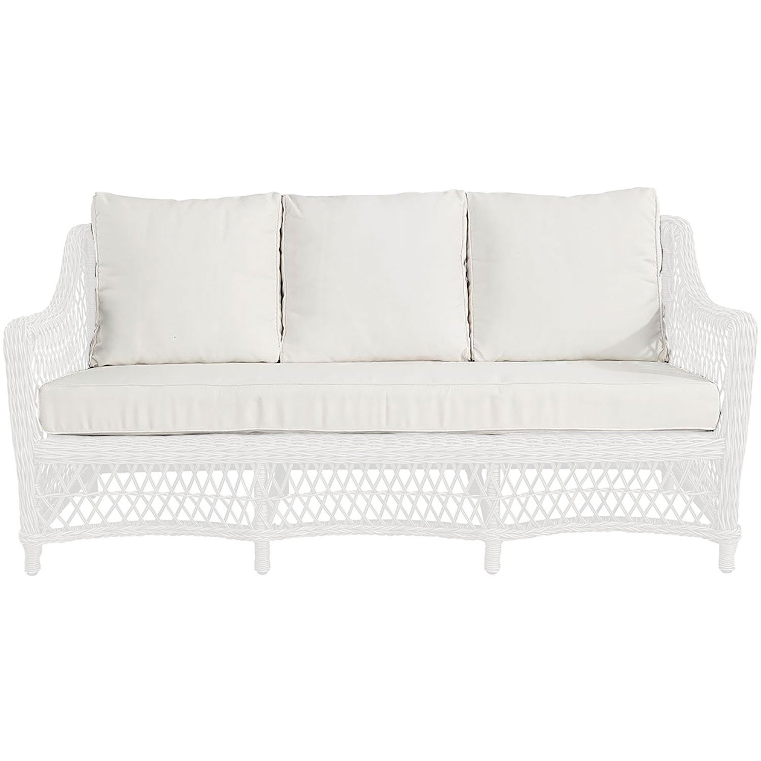 MARBELLA cushion set Nature 3-seater sofa