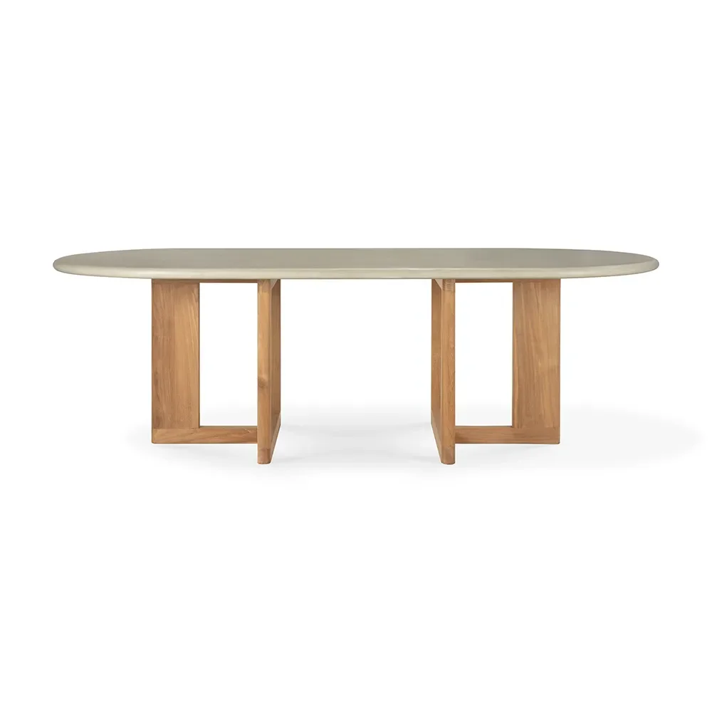 Trestle Dining table 240x110 cm