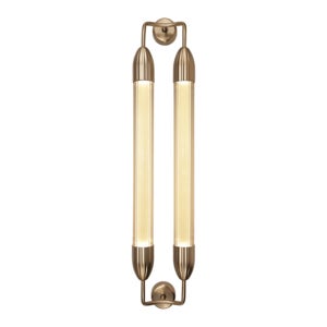 Lemon Squeeze Wall Lamp Double 94cm Brass