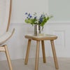 Paff Side Table Oak/Pearl White